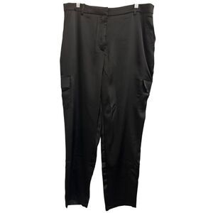 NWT Bailey 44 Satin Cargo Pants sz XL Revolve Night out Edgy Street Wear